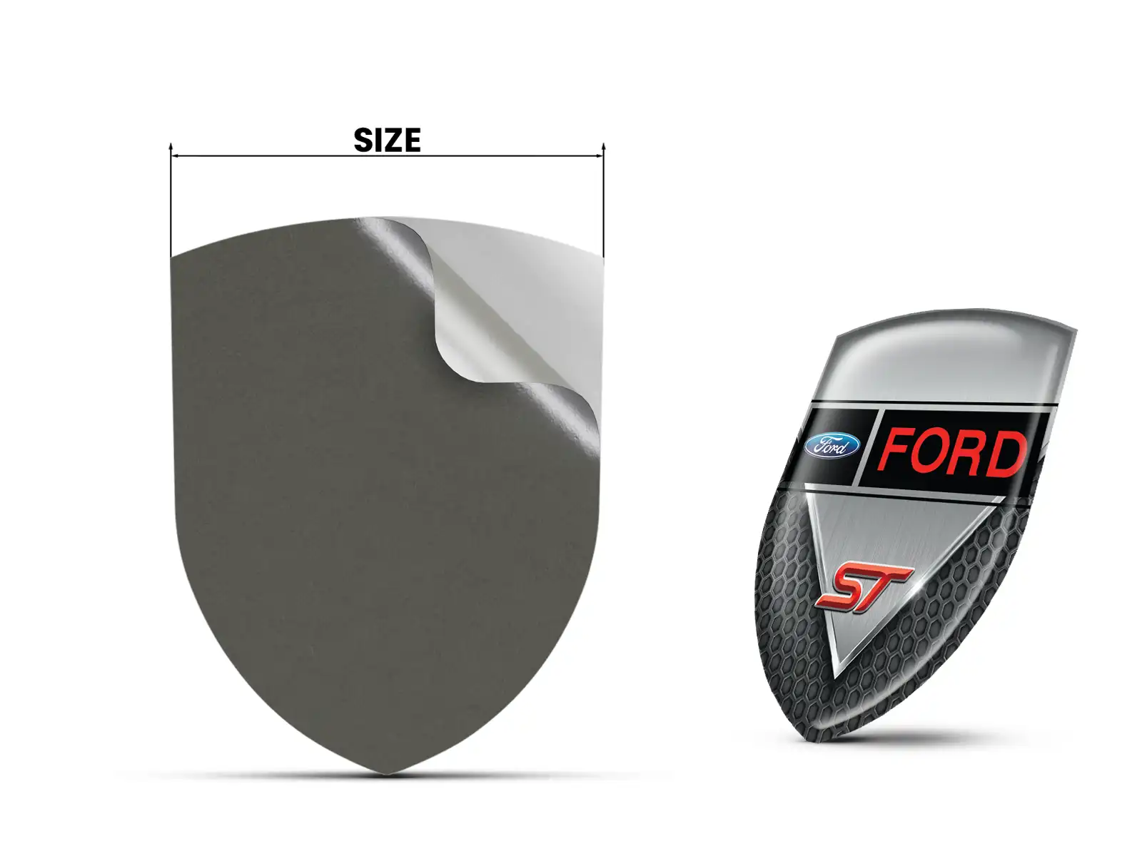 Ford Emblemaufkleber Pro Max Langlebig Stilvoll Design